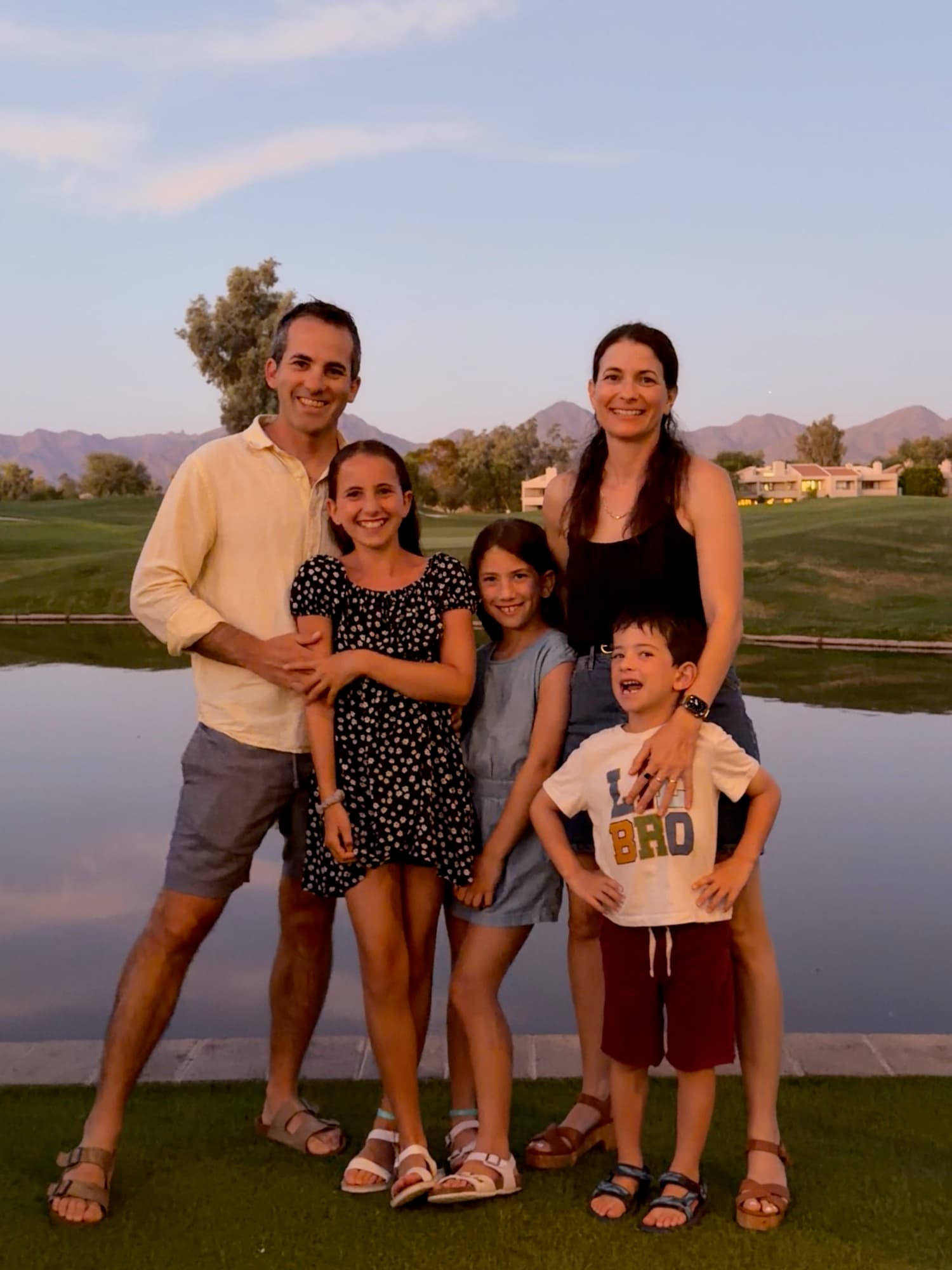 Alon Shiran with family